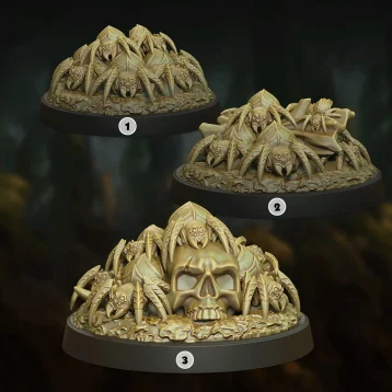 Nuées d'araignées