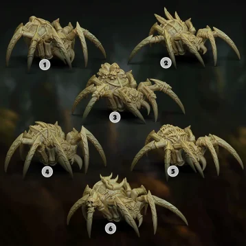 Araignées géantes des forêts