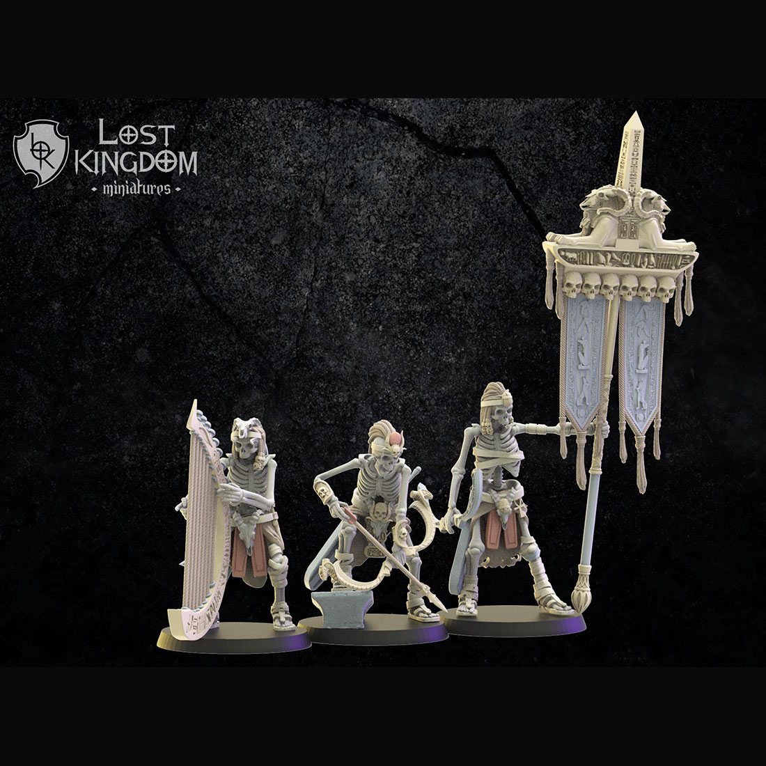 Etat-major archers antiques