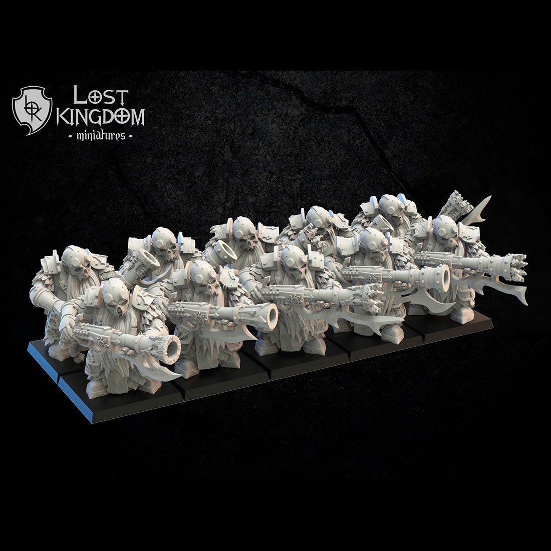 Gardes noirs avec arquebuses