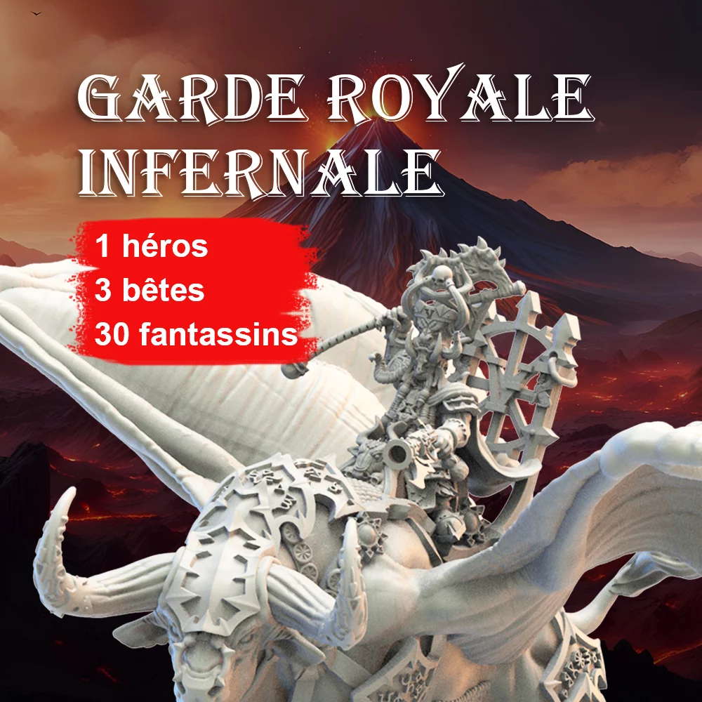 Garde royale infernale - Bataillon des nains du Chaos