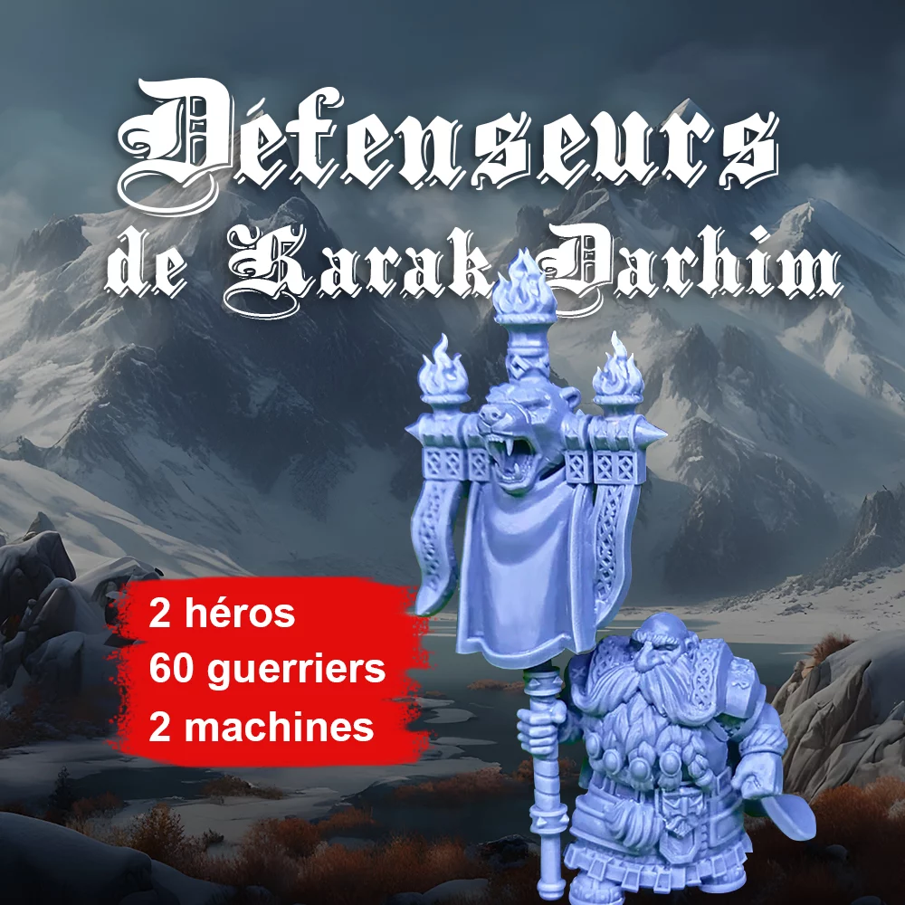 Défenseurs de Karak Darhim - Bataillon des Seigneurs nains