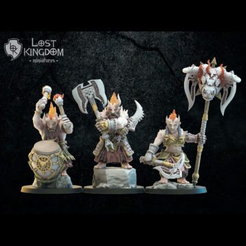 Berserkers nains infernaux, état-major