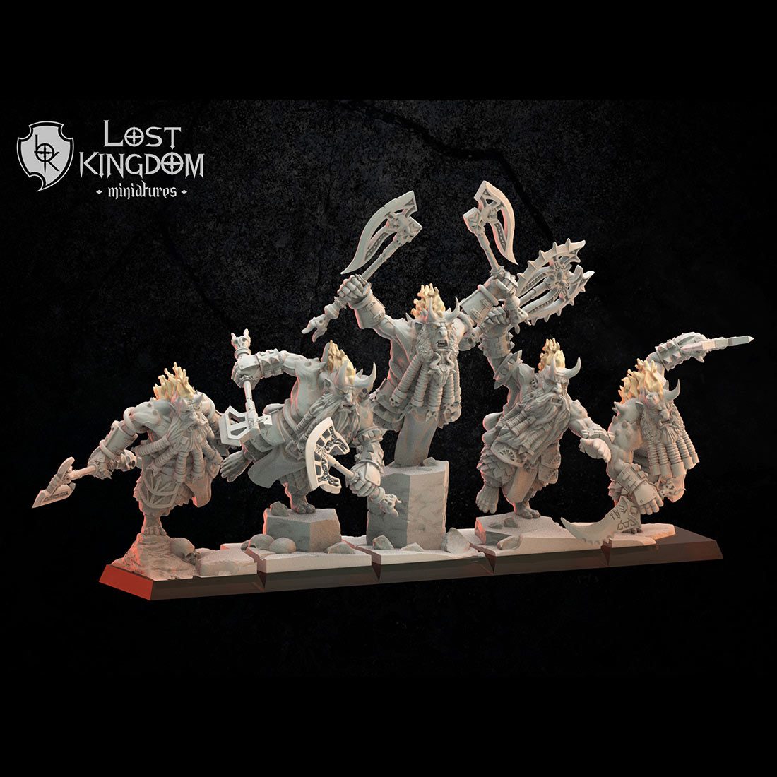 5 Berserkers nains infernaux