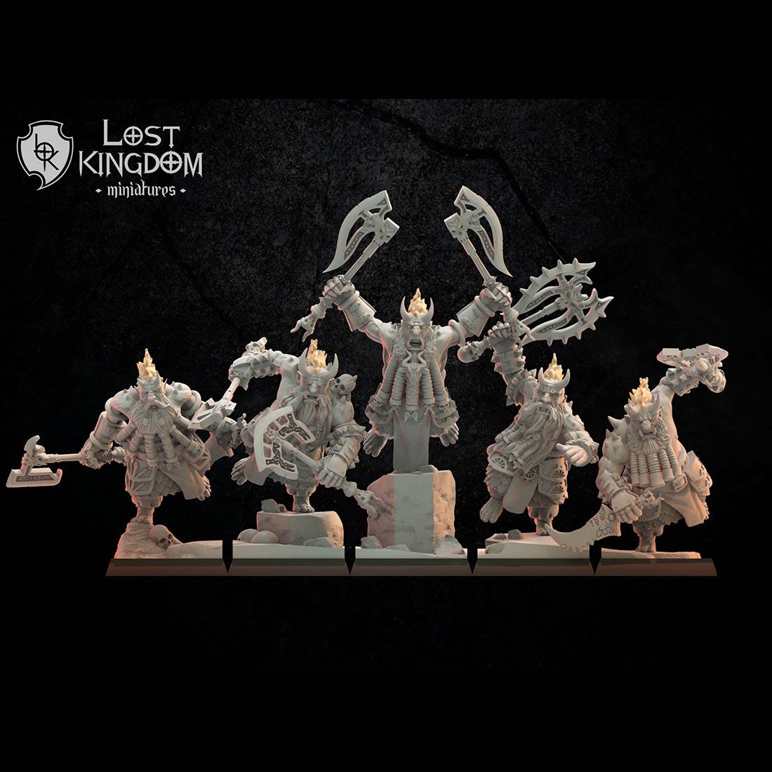 5 Berserkers nains infernaux