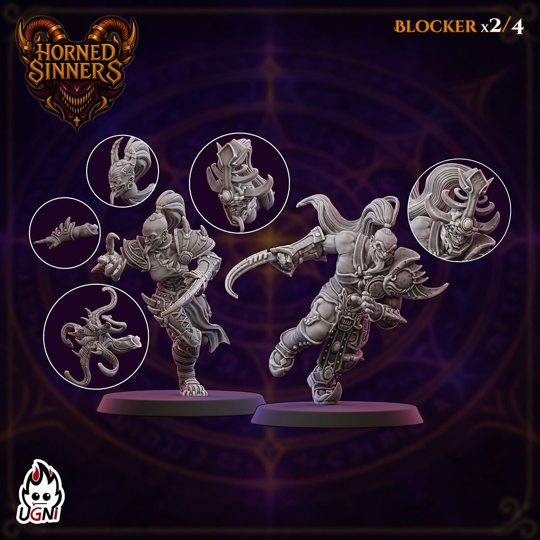 Chaos Horned Sinners - Bloqueurs