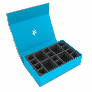 Boîte magnétique bleue Feldherr