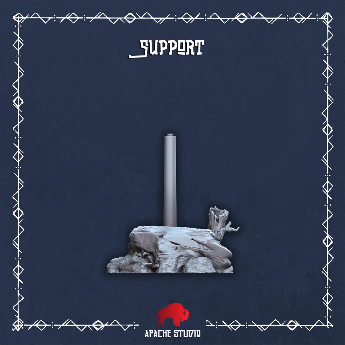 Bombardier nain - Tige