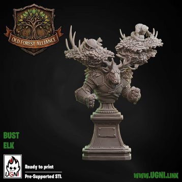 Buste cerf - Ugni miniatures