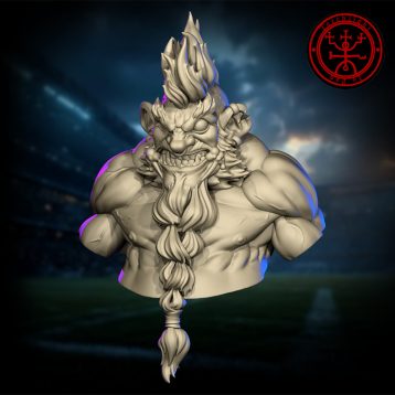 Buste tueur de trolls