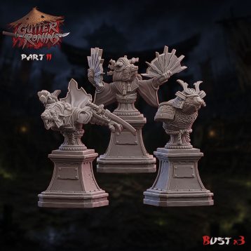 Bustes vermines ronin