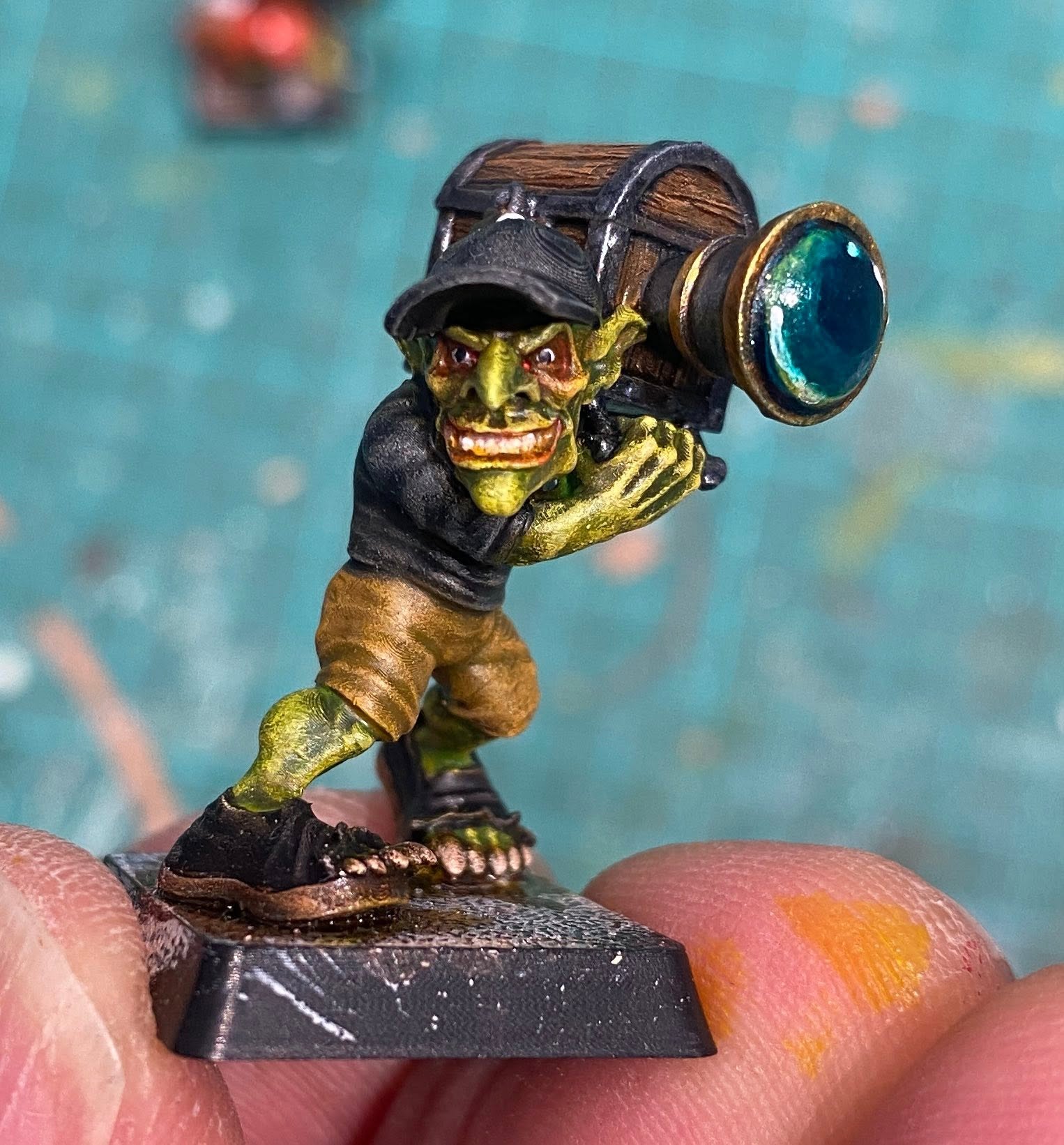 Caméraman gobelin - Ugni miniatures - Colonel O Truth