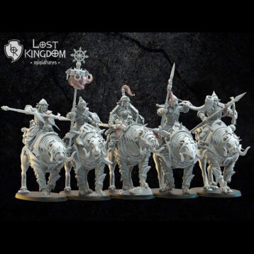 Cavaliers lourds hobgobelins lanciers