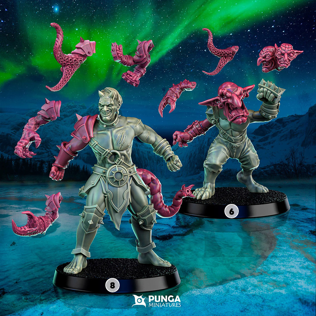 Humain et gobelin mutants