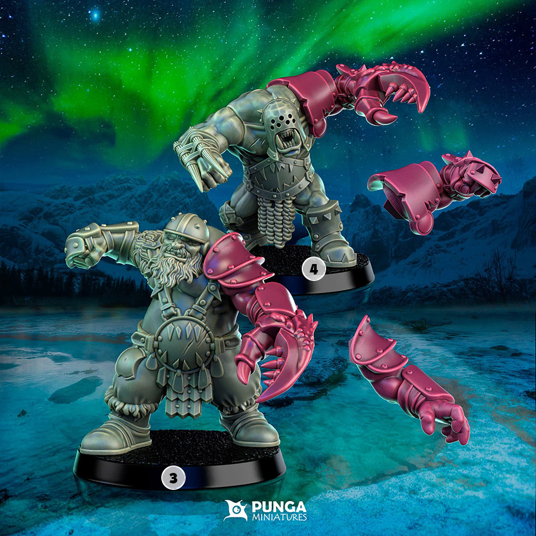 Ogre et orque mutants