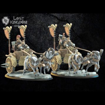 Chariots de guerre nains