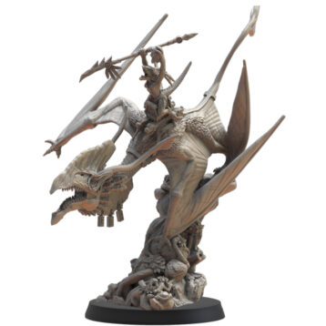 Chasseur sur pterosaure