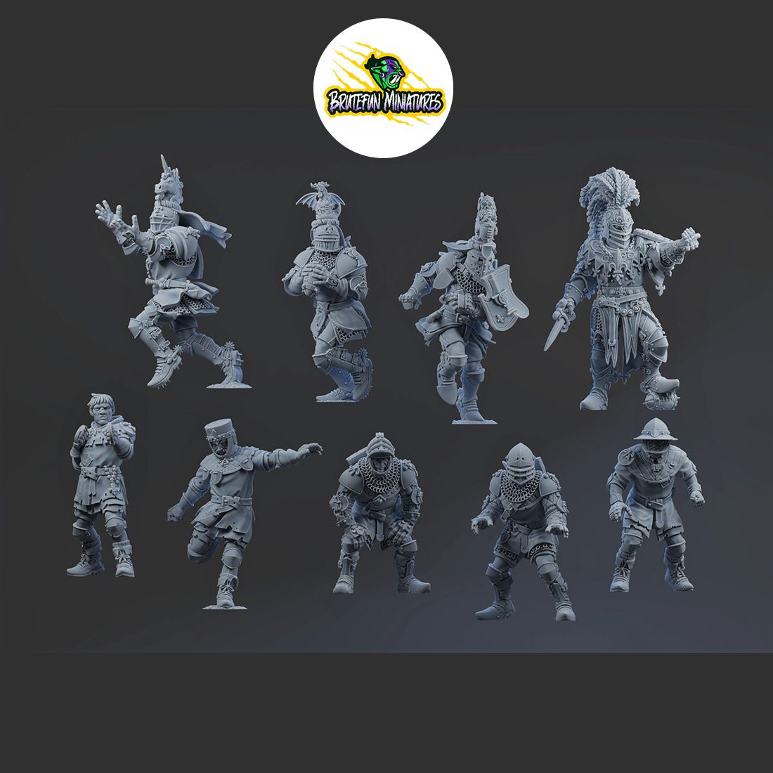 Equipe chevaliers Chivalric Crushers partie 1