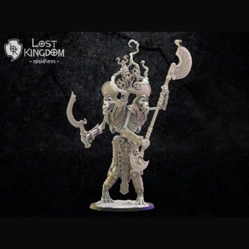 Colosse squelette siamois