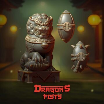 Marqueurs Dragon's Fists