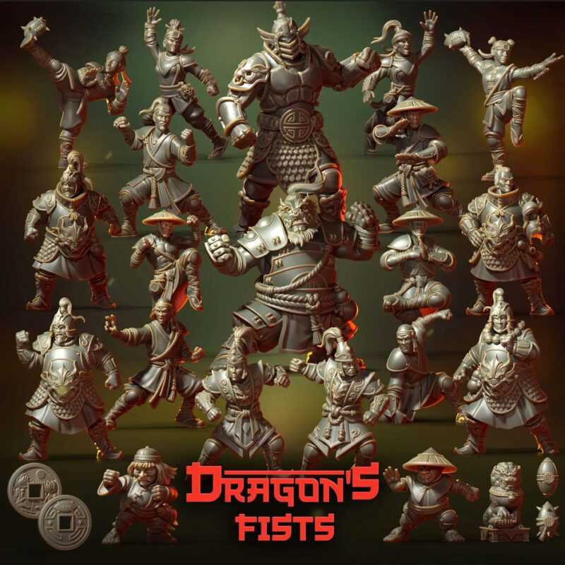 Dragon's Fists - Humains et Barons