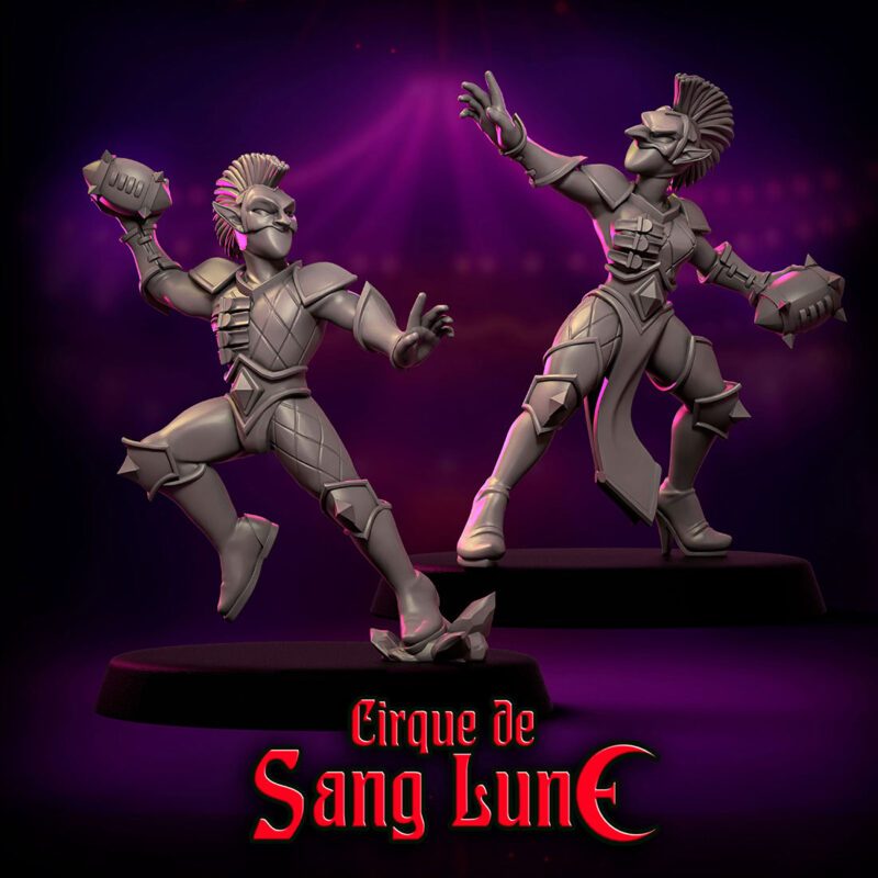 Elfes Cirque de Sang - Lanceurs