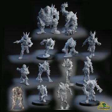 Equipe morts-vivants - 14 joueurs