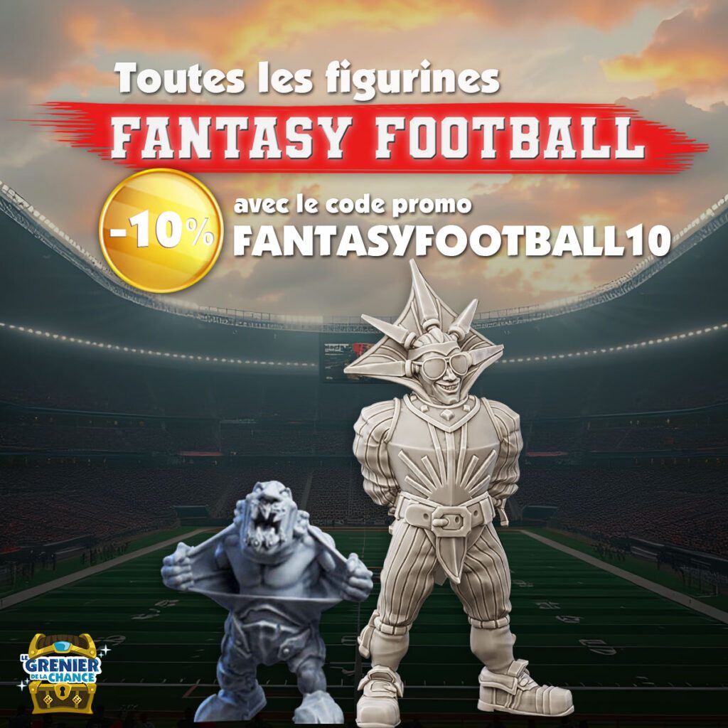 Toutes les figurines Fantasy football à -10%