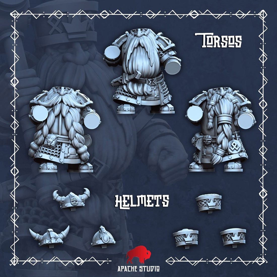 Gardes du Roi nains - Torses