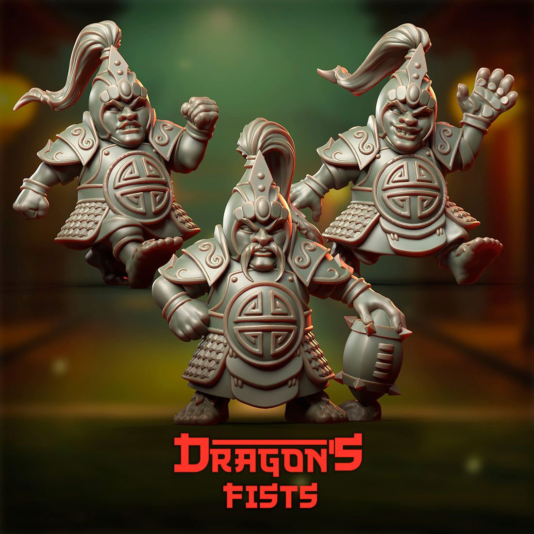 Dragon's Fists - Halflings