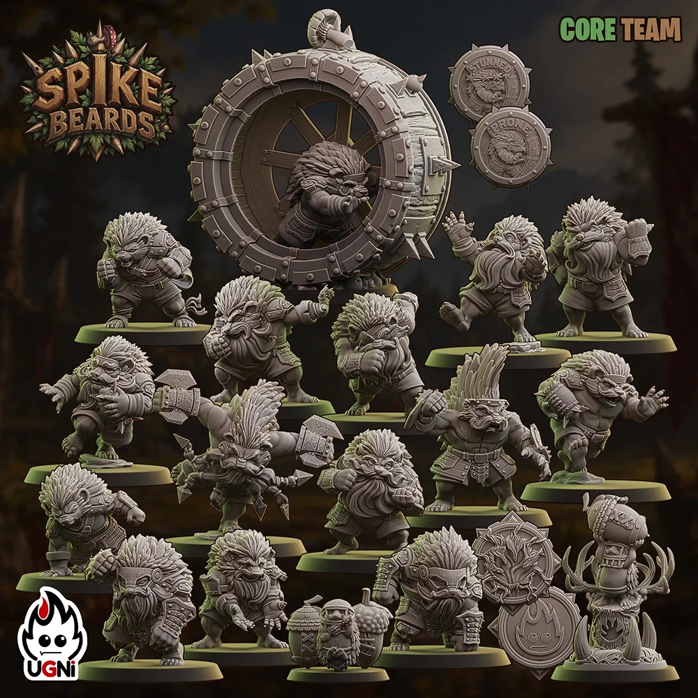 Hérissons - Proxy nains - Ugni miniatures