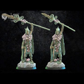 Héros lancier elfe sylvain