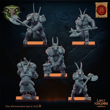 Hommes-bêtes en armure