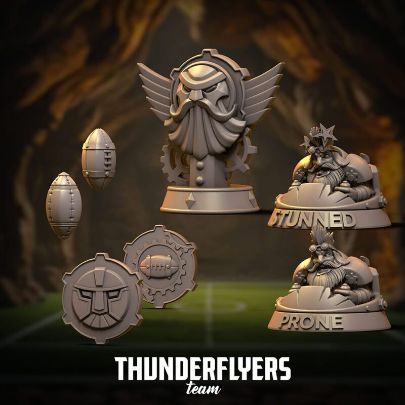 Marqueurs nains Thunderflyers