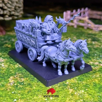 Chariot de ravitaillement