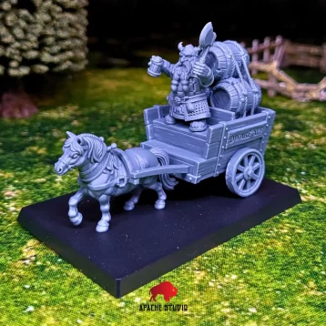 Chariot de bières