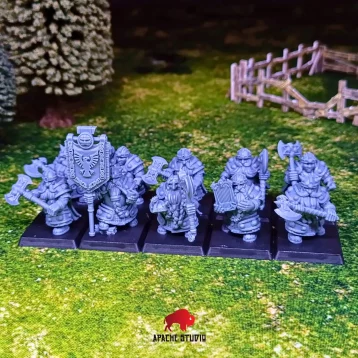 10 Gardes royaux nains