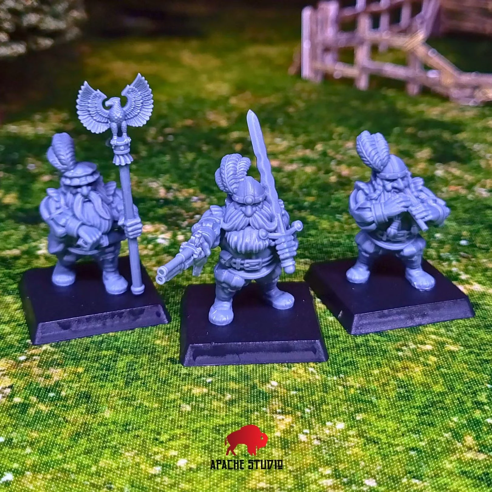 Mercenaires nains - Etat-major
