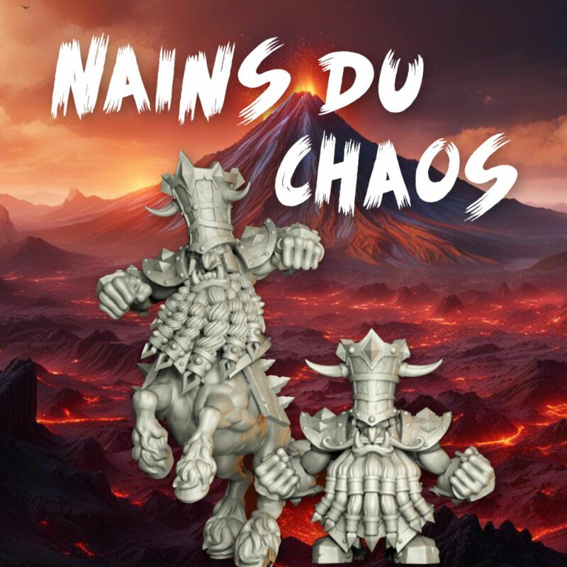 Je crée mon pack Fantasy football - Nains du Chaos