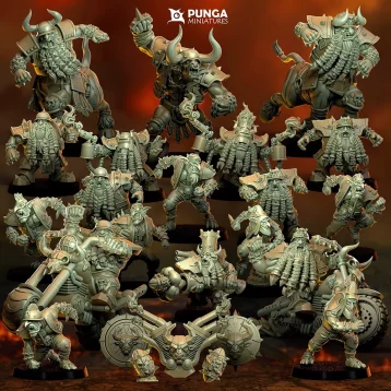 Nains du Chaos - Mad Bulls