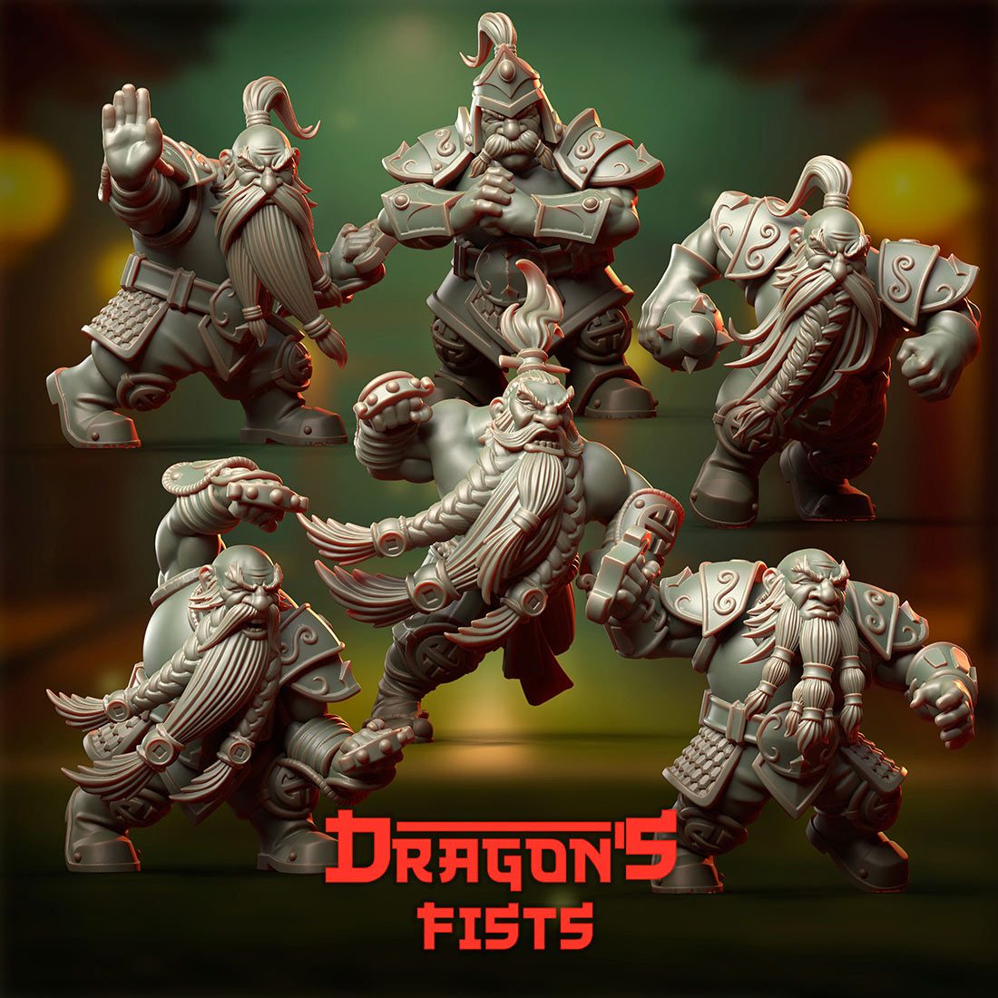 Dragon's Fists - Nains
