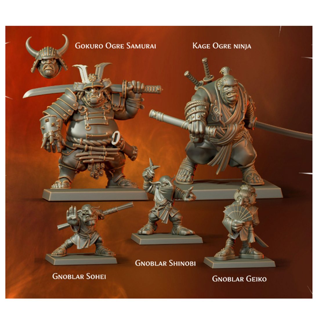 Ninjas ogres et gnoblars