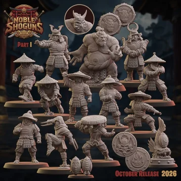 Nobles Shoguns - Ugni miniatures