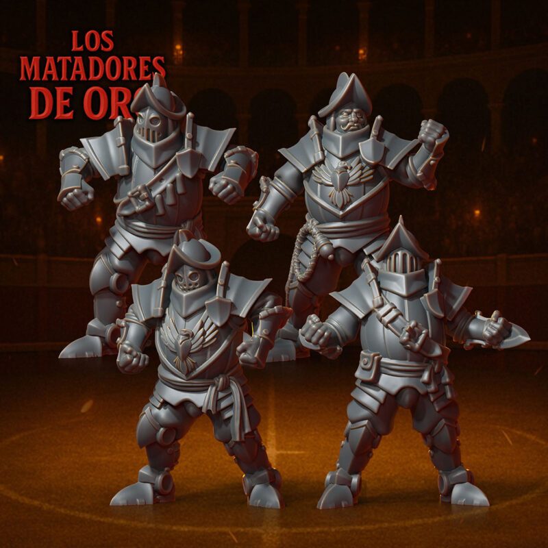 Noblesse impériale bodyguards - Punga miniatures