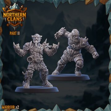 2 guerriers - Northern Clan