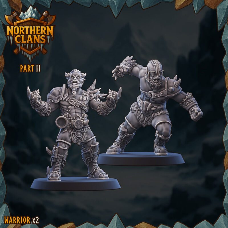 2 guerriers - Northern Clan