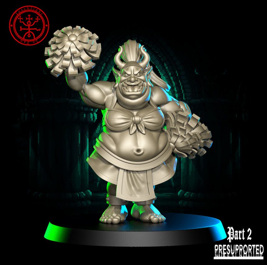 Cheerleader ogre Tengu Terrors 1