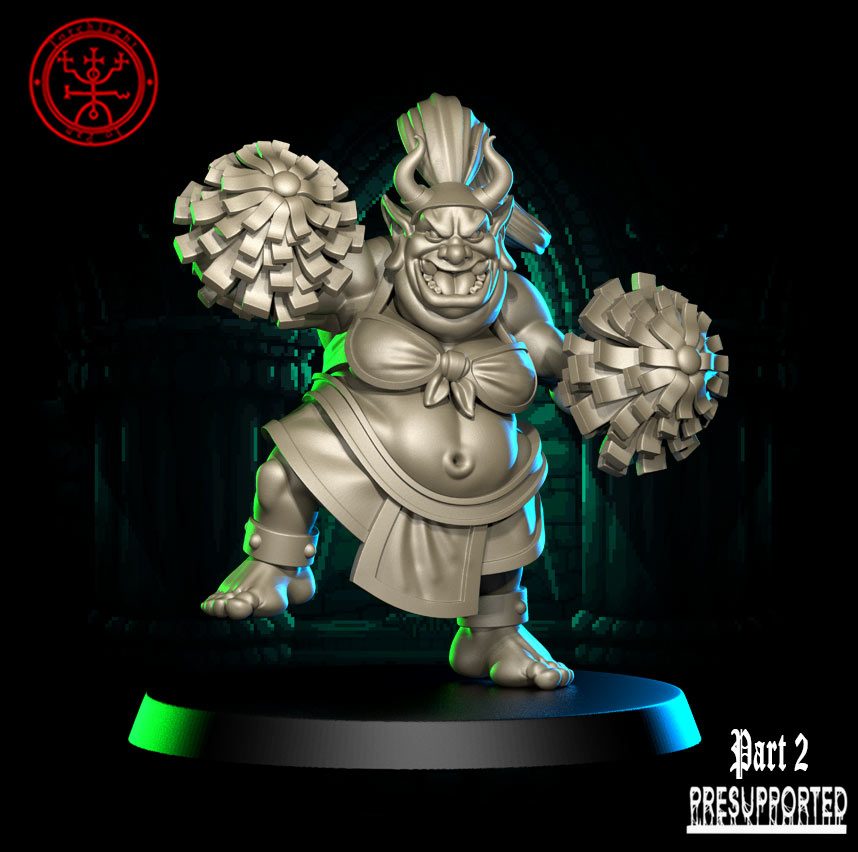 Cheerleader ogre Tengu Terrors 2