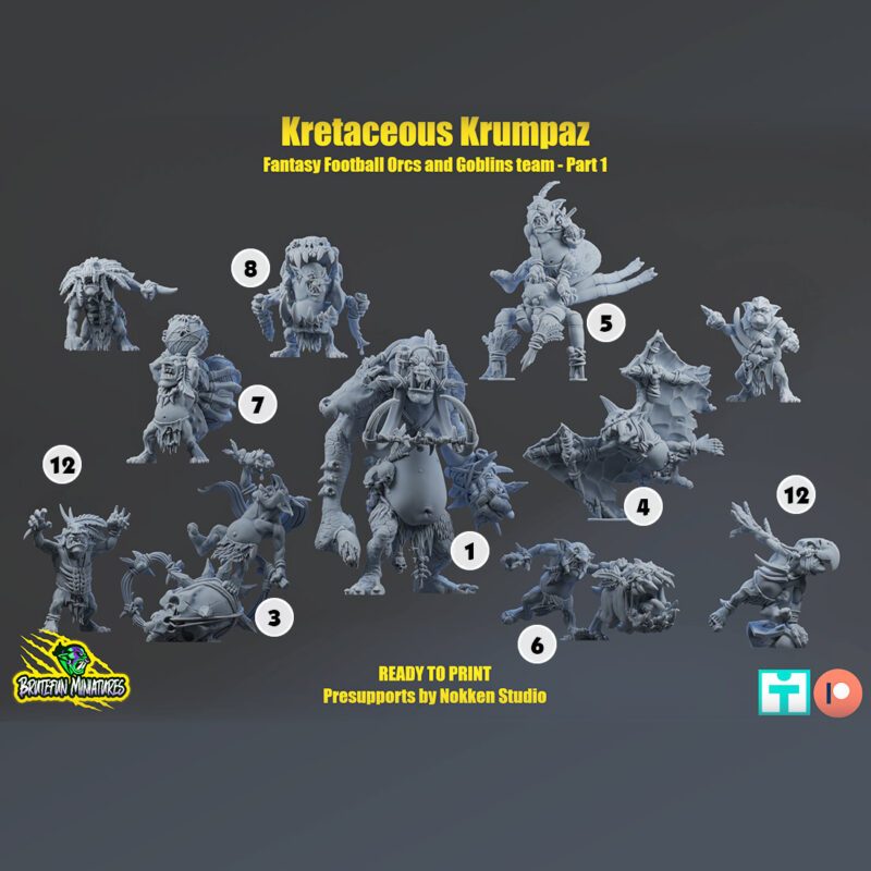 Equipe Orques et gobelins - Kretaceous Krumpaz (22)