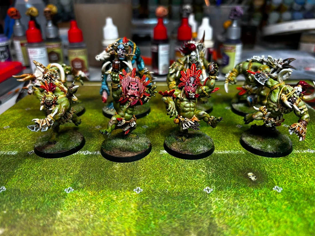 Orques sauvages - BruteFun miniatures - Johan C
